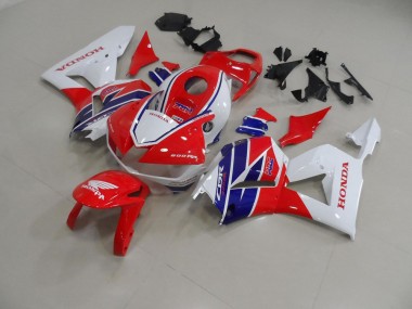 Carénage Moto Honda CBR 600 RR 2013-2021 - Rouge Blanc Bleu HRC