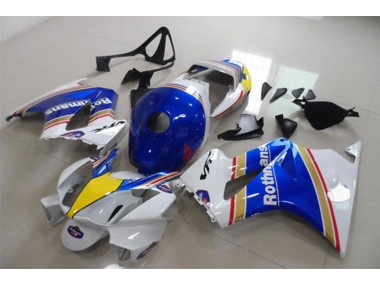 Carénage Moto Honda VFR 800 2002-2013 - Bleu Blanc Rothmans