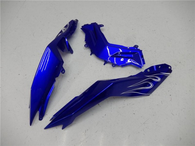 Carénage Moto Kawasaki EX300 2013-2016 - Bleu Blanc Noir Carénage Moto Kawasaki EX300 2013-2016 - Bleu Blanc Noir