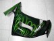 Carénage Moto Kawasaki EX650 2006-2008 - Vert Flamme Carénage Moto Kawasaki EX650 2006-2008 - Vert Flamme