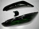 Carénage Moto Kawasaki EX650 2006-2008 - Vert Flamme Carénage Moto Kawasaki EX650 2006-2008 - Vert Flamme