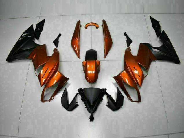 Carénage Moto Kawasaki EX650 2009-2011 - Orange