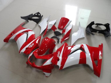 Carénage Moto Kawasaki ZX 250R 2008-2012 - Rouge Blanc
