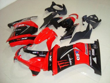 Carénage Moto Kawasaki ZX 250R 2008-2012 - Rouge Monster