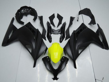 Carénage Moto Kawasaki ZX 300R 2013-2016 - Noir Jaune
