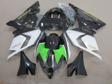 Carénage Moto Kawasaki ZX10R 2003-2005 - Noir Blanc Or Ninja