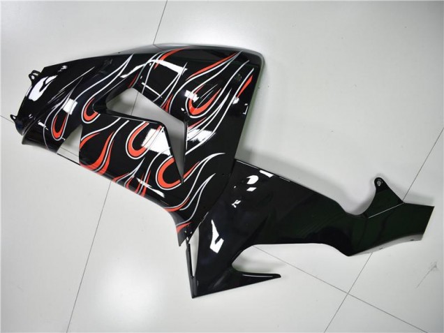 Carénage Moto Kawasaki ZX10R 2006-2007 - Noir Gris Rouge Carénage Moto Kawasaki ZX10R 2006-2007 - Noir Gris Rouge