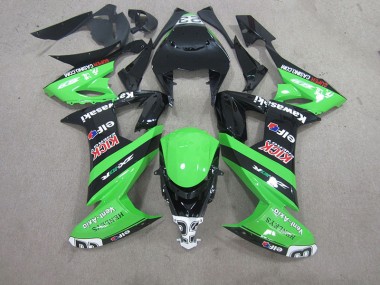 Carénage Moto Kawasaki ZX10R 2008-2010 - Noir Vert