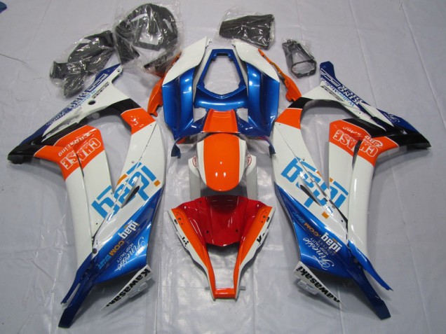 Carénage Moto Kawasaki ZX10R 2011-2015 - Bleu Orange Carénage Moto Kawasaki ZX10R 2011-2015 - Bleu Orange