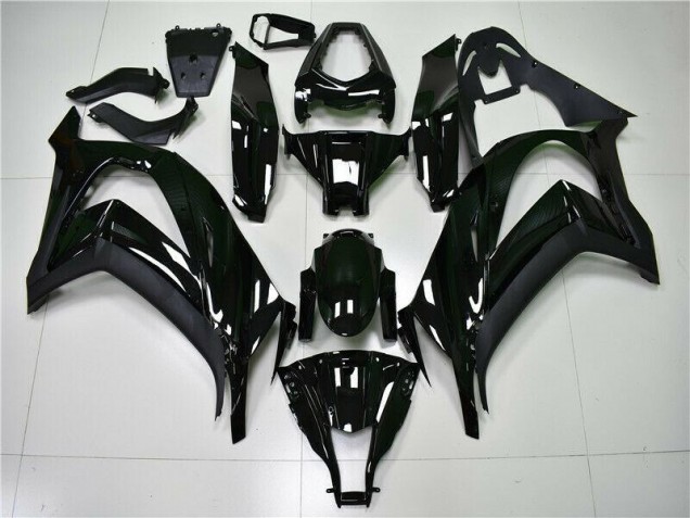 Carénage Moto Kawasaki ZX10R 2011-2015 - Noir Brillant