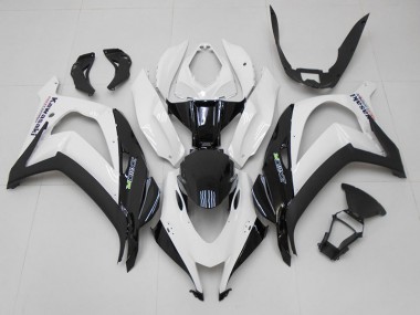 Carénage Moto Kawasaki ZX10R 2016-2019 - Blanc Noir