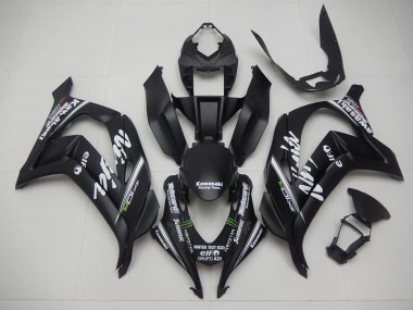Carénage Moto Kawasaki ZX10R 2016-2019 - Noir Courses Ninja