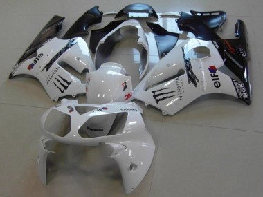 Carénage Moto Kawasaki ZX12R 2002-2006 - Blanc Monster