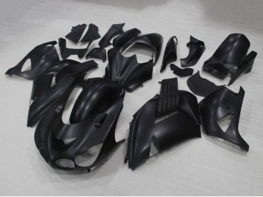 Carénage Moto Kawasaki ZX14R ZZR 1400 2006-2011 - Noir Mat