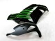 Carénage Moto Kawasaki ZX14R ZZR 1400 2012-2021 - Noir Vert Carénage Moto Kawasaki ZX14R ZZR 1400 2012-2021 - Noir Vert