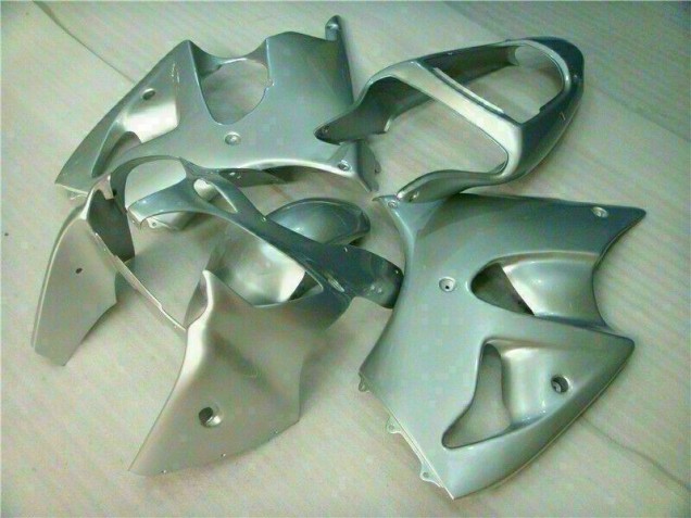 Carénage Moto Kawasaki ZX6R 2000-2002 - Argent Carénage Moto Kawasaki ZX6R 2000-2002 - Argent