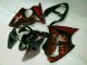 Carénage Moto Kawasaki ZX6R 2000-2002 - Noir Rouge Flamme Carénage Moto Kawasaki ZX6R 2000-2002 - Noir Rouge Flamme