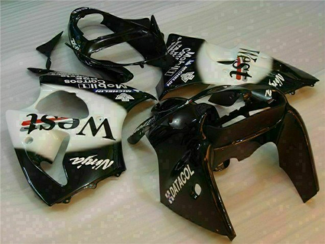 Carénage Moto Kawasaki ZX6R 2000-2002 - Noir West Ninja Carénage Moto Kawasaki ZX6R 2000-2002 - Noir West Ninja