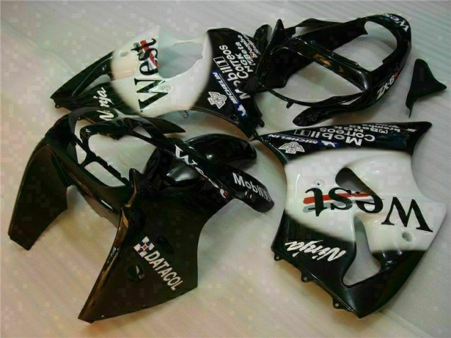 Carénage Moto Kawasaki ZX6R 2000-2002 - Noir West Ninja Carénage Moto Kawasaki ZX6R 2000-2002 - Noir West Ninja