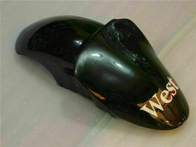 Carénage Moto Kawasaki ZX6R 2000-2002 - Noir West Ninja Carénage Moto Kawasaki ZX6R 2000-2002 - Noir West Ninja
