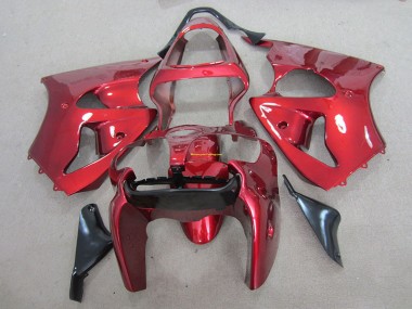 Carénage Moto Kawasaki ZX6R 2000-2002 - Rouge