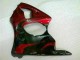 Carénage Moto Kawasaki ZX6R 2000-2002 - Rouge Noir
