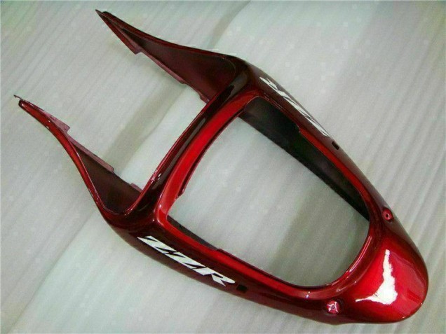 Carénage Moto Kawasaki ZX6R 2000-2002 - Rouge Noir