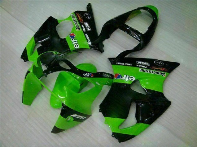 Carénage Moto Kawasaki ZX6R 2000-2002 - Vert Carénage Moto Kawasaki ZX6R 2000-2002 - Vert