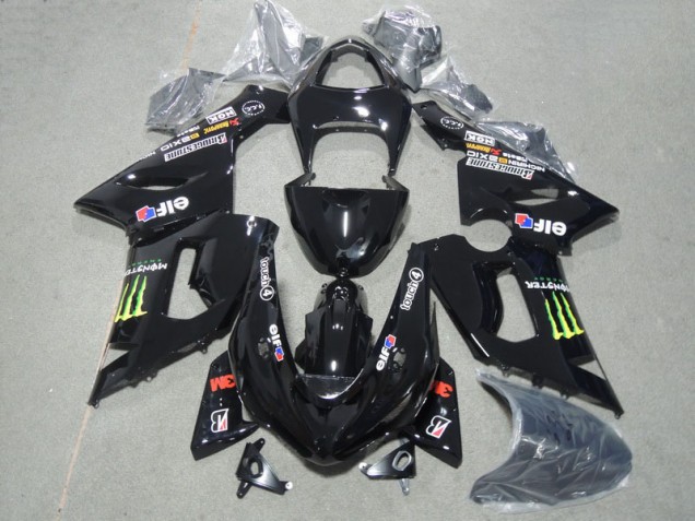 Carénage Moto Kawasaki ZX6R 2005-2006 - 3M Touch4 Monster Noir Carénage Moto Kawasaki ZX6R 2005-2006 - 3M Touch4 Monster Noir