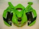 Carénage Moto Kawasaki ZX6R 2007-2008 - Vert Noir Dunlop Carénage Moto Kawasaki ZX6R 2007-2008 - Vert Noir Dunlop
