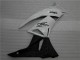Carénage Moto Kawasaki ZX6R 2009-2012 - Blanc Noir Ninja Carénage Moto Kawasaki ZX6R 2009-2012 - Blanc Noir Ninja
