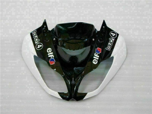 Carénage Moto Kawasaki ZX6R 2009-2012 - Noir Blanc 3M Touch4 Carénage Moto Kawasaki ZX6R 2009-2012 - Noir Blanc 3M Touch4