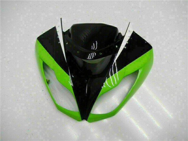 Carénage Moto Kawasaki ZX6R 2009-2012 - Noir Vert Rouge Carénage Moto Kawasaki ZX6R 2009-2012 - Noir Vert Rouge