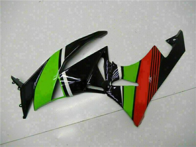 Carénage Moto Kawasaki ZX6R 2009-2012 - Noir Vert Rouge Carénage Moto Kawasaki ZX6R 2009-2012 - Noir Vert Rouge