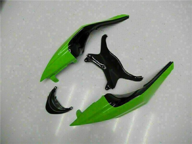 Carénage Moto Kawasaki ZX6R 2009-2012 - Noir Vert Rouge Carénage Moto Kawasaki ZX6R 2009-2012 - Noir Vert Rouge