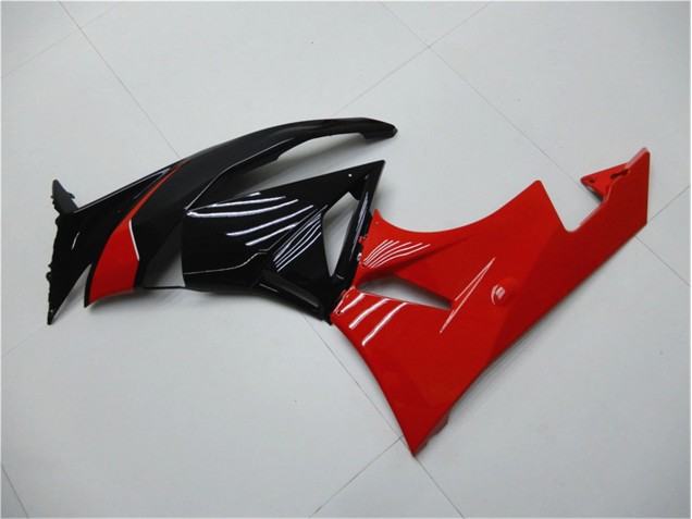 Carénage Moto Kawasaki ZX6R 2009-2012 - Rouge Noir Carénage Moto Kawasaki ZX6R 2009-2012 - Rouge Noir