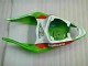 Carénage Moto Kawasaki ZX6R 2009-2012 - Rouge Vert Motocard Carénage Moto Kawasaki ZX6R 2009-2012 - Rouge Vert Motocard