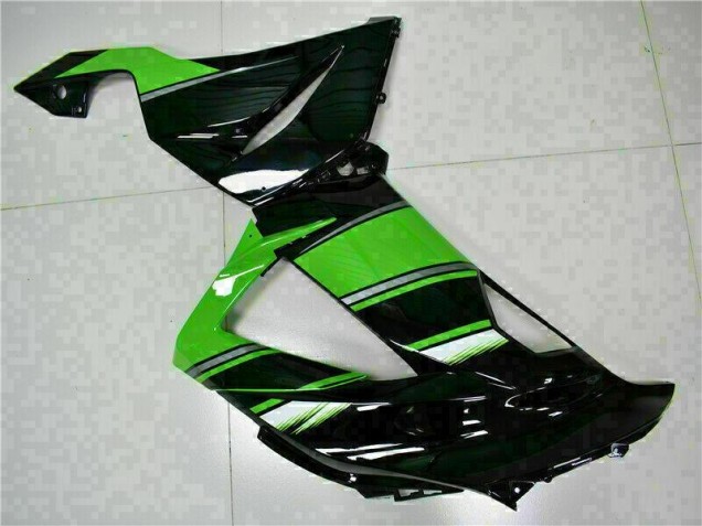 Carénage Moto Kawasaki ZX6R 2013-2018 - Noir Vert Carénage Moto Kawasaki ZX6R 2013-2018 - Noir Vert