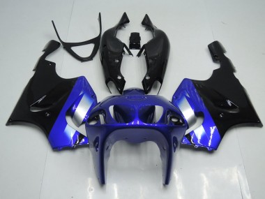 Carénage Moto Kawasaki ZX7R 1996-2003 - Bleu et Noir