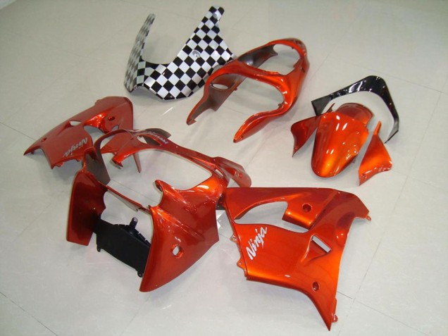 Carénage Moto Kawasaki ZX9R 2000-2001 - Orange