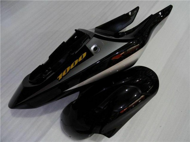 Carénage Moto Suzuki GSXR 1000 K1 2000-2002 - Argent Noir Carénage Moto Suzuki GSXR 1000 K1 2000-2002 - Argent Noir