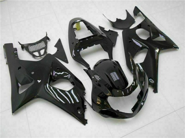 Carénage Moto Suzuki GSXR 1000 K1 2000-2002 - Noir Brillant Carénage Moto Suzuki GSXR 1000 K1 2000-2002 - Noir Brillant