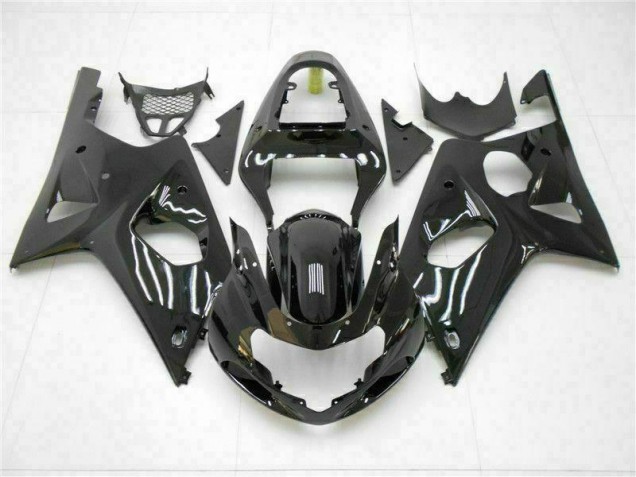 Carénage Moto Suzuki GSXR 1000 K1 2000-2002 - Noir Brillant Carénage Moto Suzuki GSXR 1000 K1 2000-2002 - Noir Brillant
