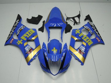 Carénage Moto Suzuki GSXR 1000 K3 2003-2004 - Bleu Rizla