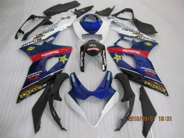 Carénage Moto Suzuki GSXR 1000 K5 2005-2006 - Bleu Noir Rockstar