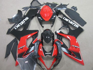 Carénage Moto Suzuki GSXR 1000 K5 2005-2006 - Noir Rouge