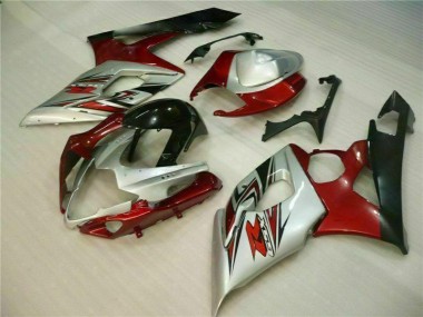 Carénage Moto Suzuki GSXR 1000 K5 2005-2006 - Rouge Blanc