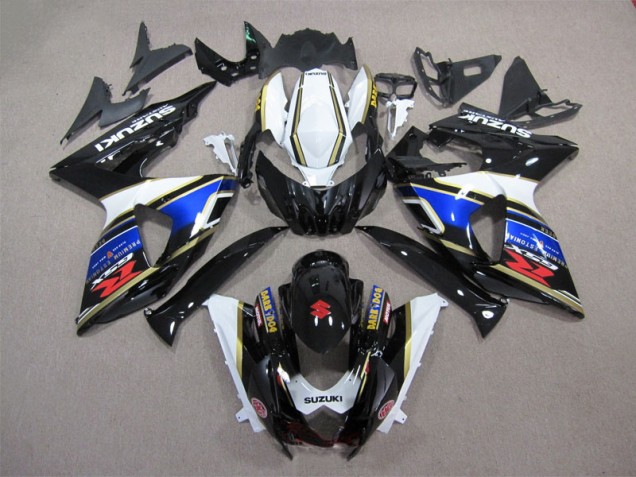Carénage Moto Suzuki GSXR 1000 K9 2009-2016 - Noir Bleu Blanc Dark Dog Carénage Moto Suzuki GSXR 1000 K9 2009-2016 - Noir Bleu Blanc Dark Dog