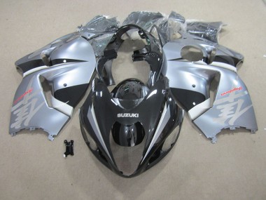 Carénage Moto Suzuki GSXR 1300 Hayabusa 1996-2007 - Noir Argent
