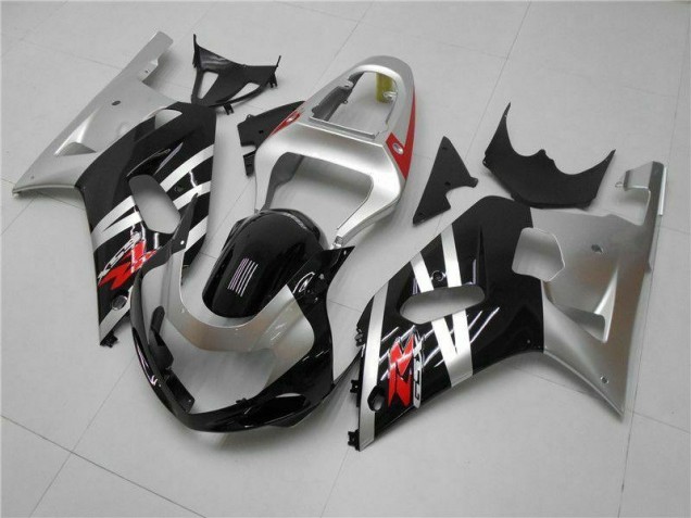 Carénage Moto Suzuki GSXR 600 / 750 K1 K2 K3 2001-2003 - Argent